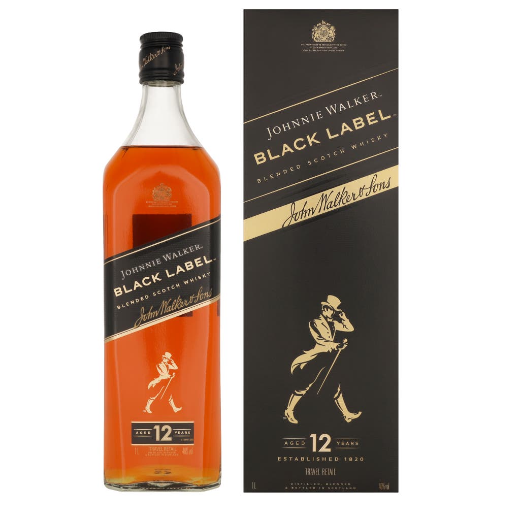 Johnnie Walker Black Label 1ltr