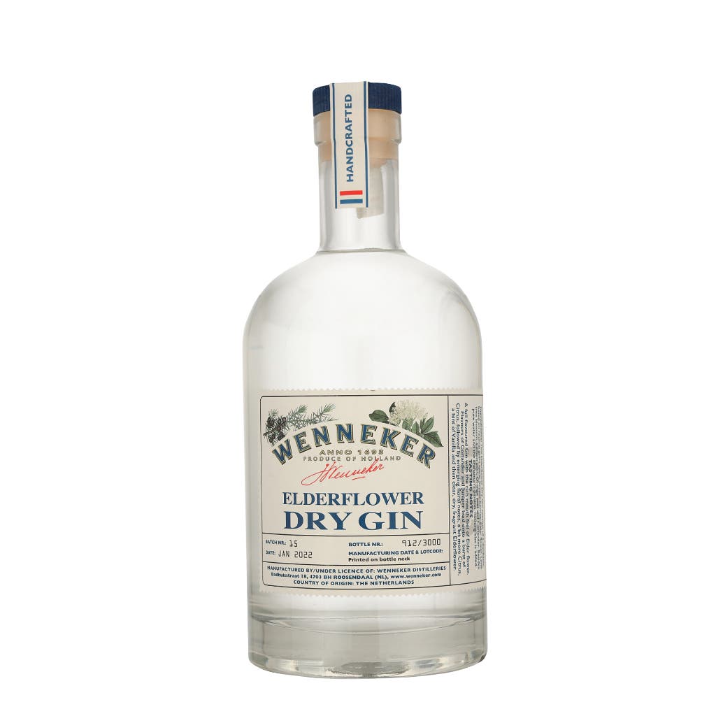 Wenneker Elderflower Dry Gin 70cl