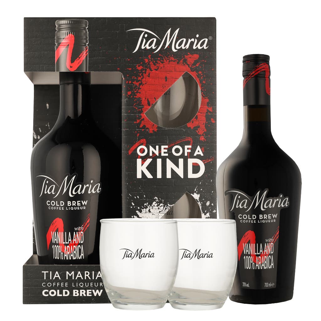Tia Maria + 2 Glasses 70cl