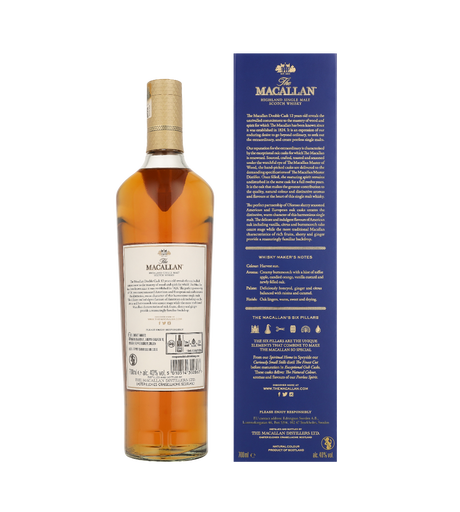 The Macallan 12 Years Double Cask 70cl - Topdrinks The Macallan 12 Years Double Cask 70cl - Topdrinks