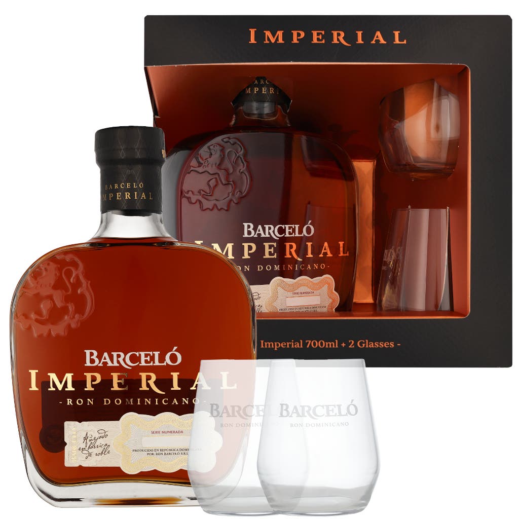 Barcelo Imperial + 2 Glasses 70cl