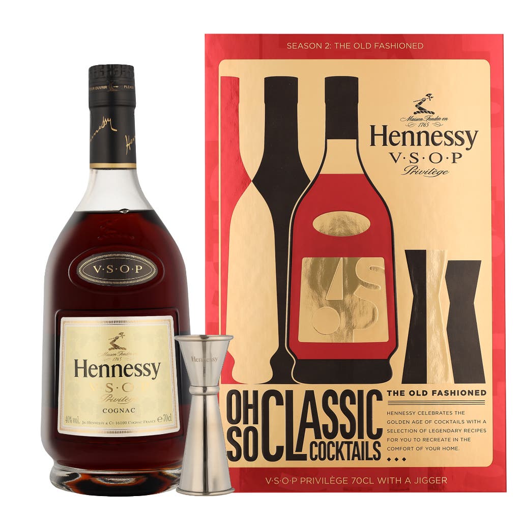 Hennessy VSOP Oh So Classic Cocktails Giftset 70cl