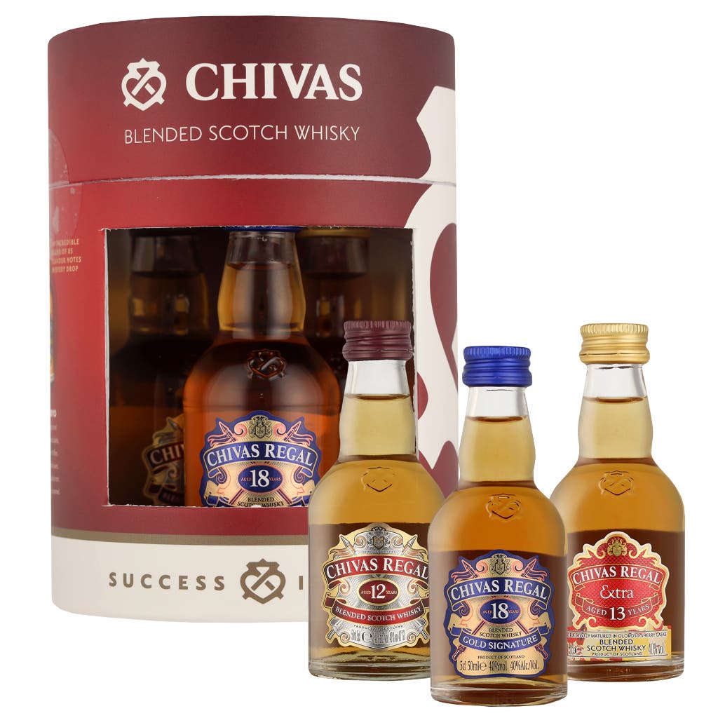 Chivas Regal Miniature Giftset 3 x 5cl