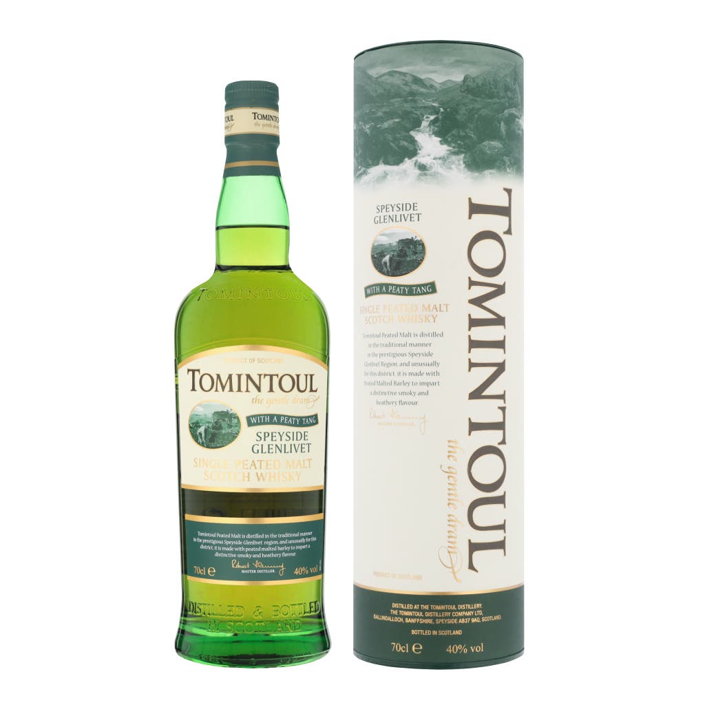 Tomintoul Speyside Glenlivet Peaty 70cl