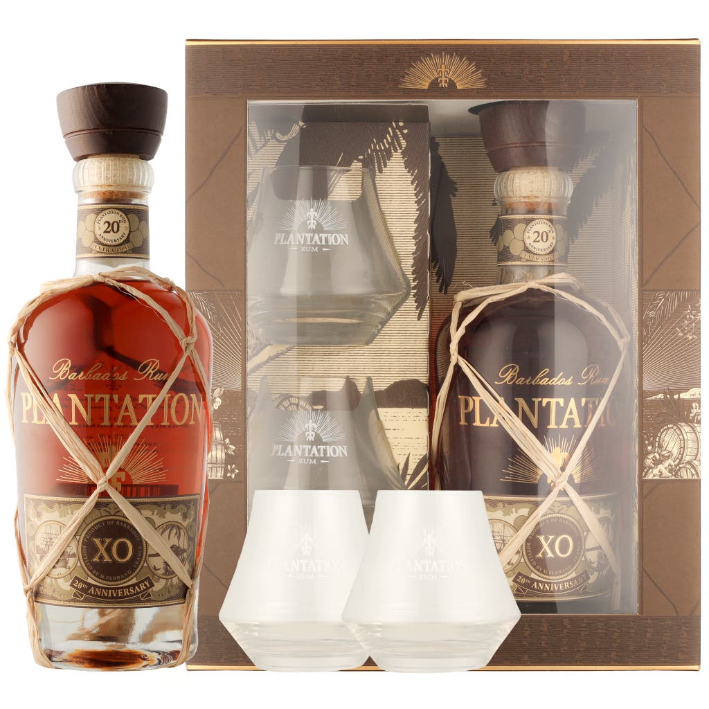 Plantation XO 20Th Anniversary + 2 Glasses 70cl
