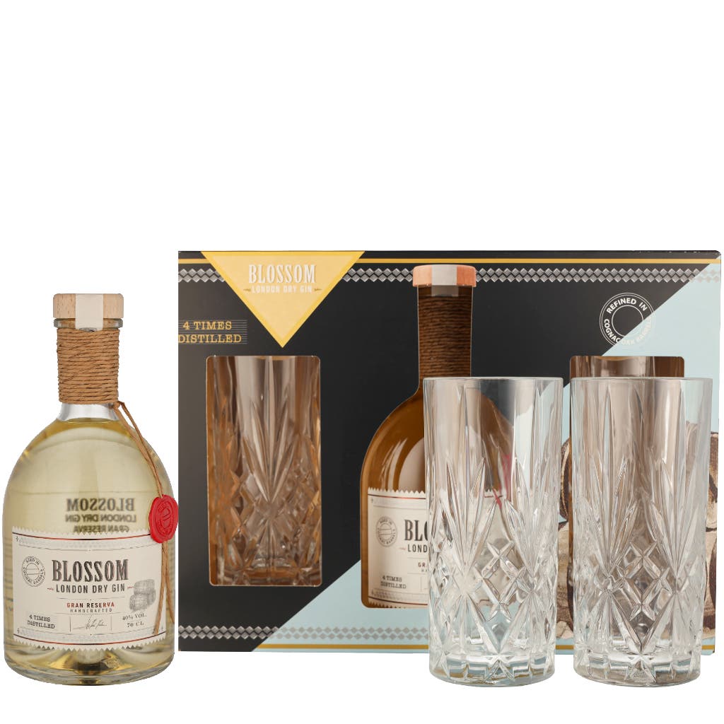 Blossom Grand Reserva + Glasses 70cl