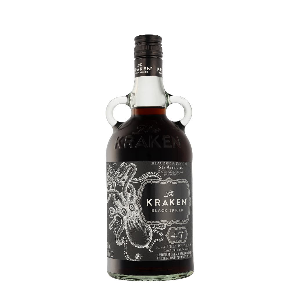 Kraken Black Spiced Black label 47% 70cl