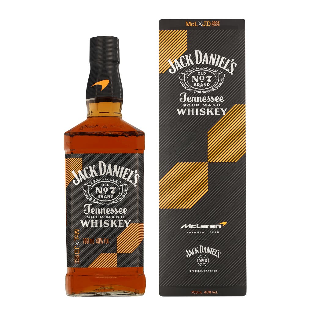 Jack Daniels Mclaren Limited Edition 2023 + GB 70cl Topdrinks