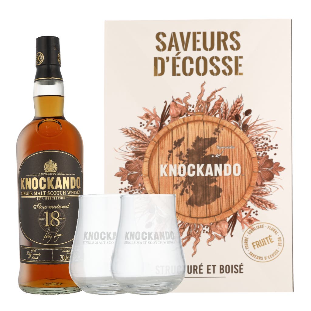 Knockando 18 Years + 2 Glasses 70cl