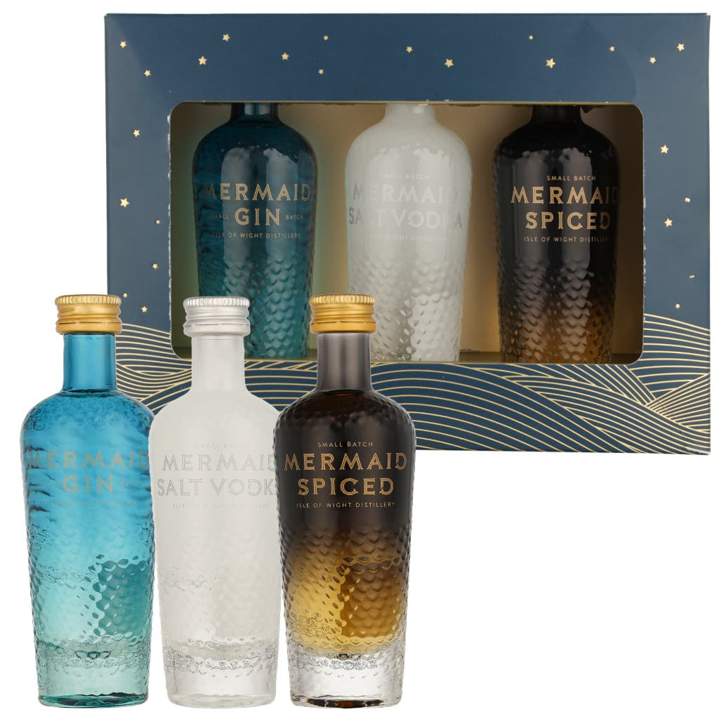 Mermaid All Spirits Trio Set Miniature 15cl